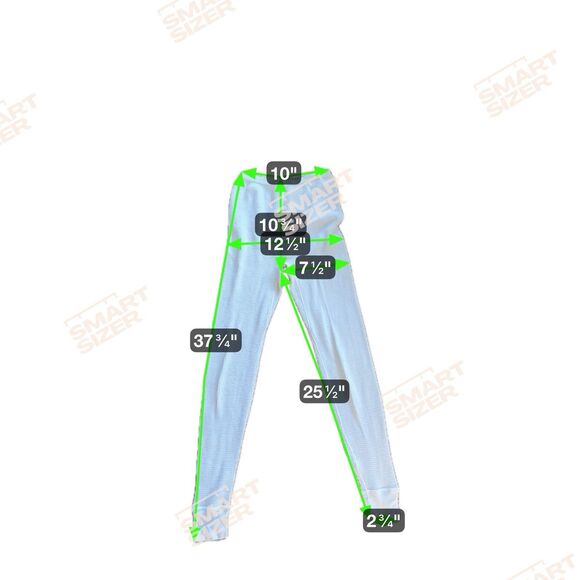 Vintage Lady Arctex Waffle Knit Thermal Pants Medium Cozy Cabincore Loungewear - Picture 10 of 13